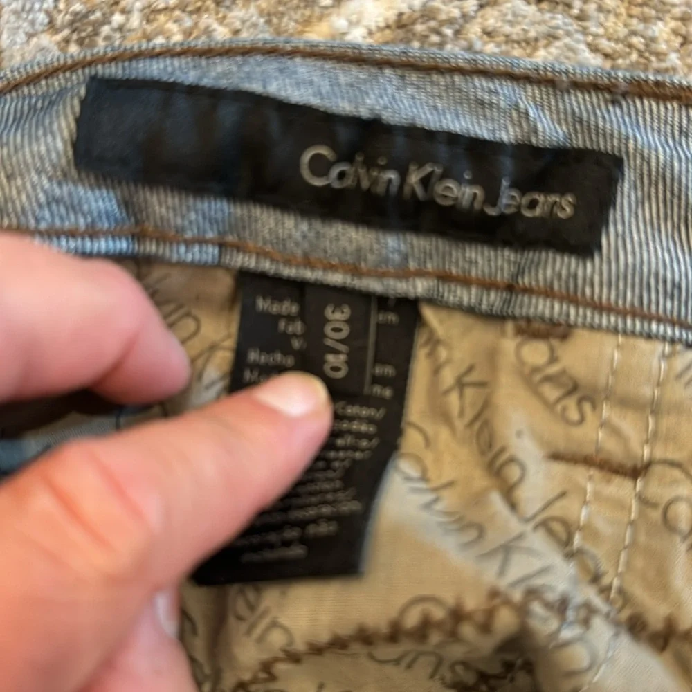 Calvin Klein shape wear dark blue boot cut jeans size 10 - Picture 9 of 9